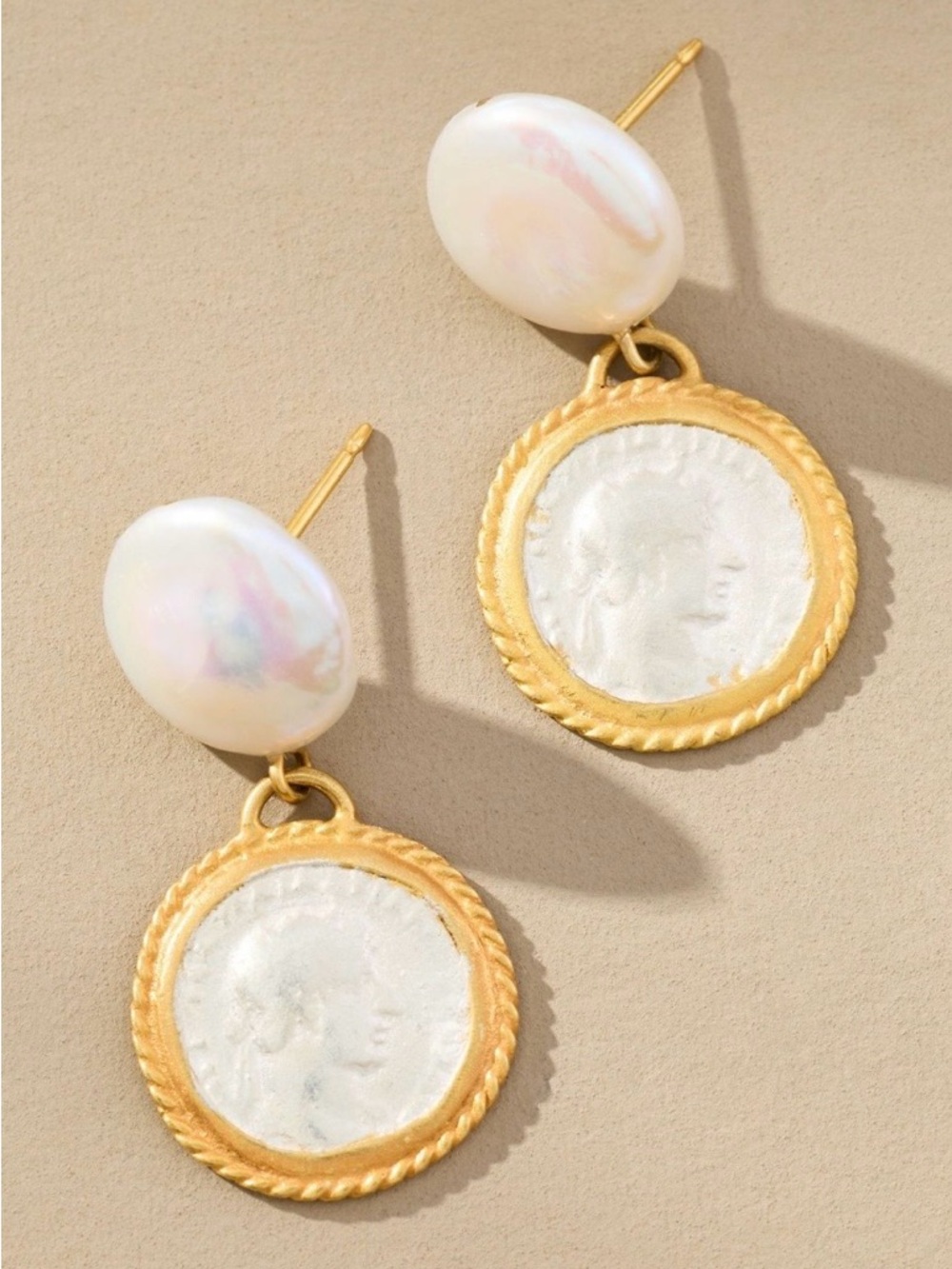 Chan Luu pearl earrings. Brand new!